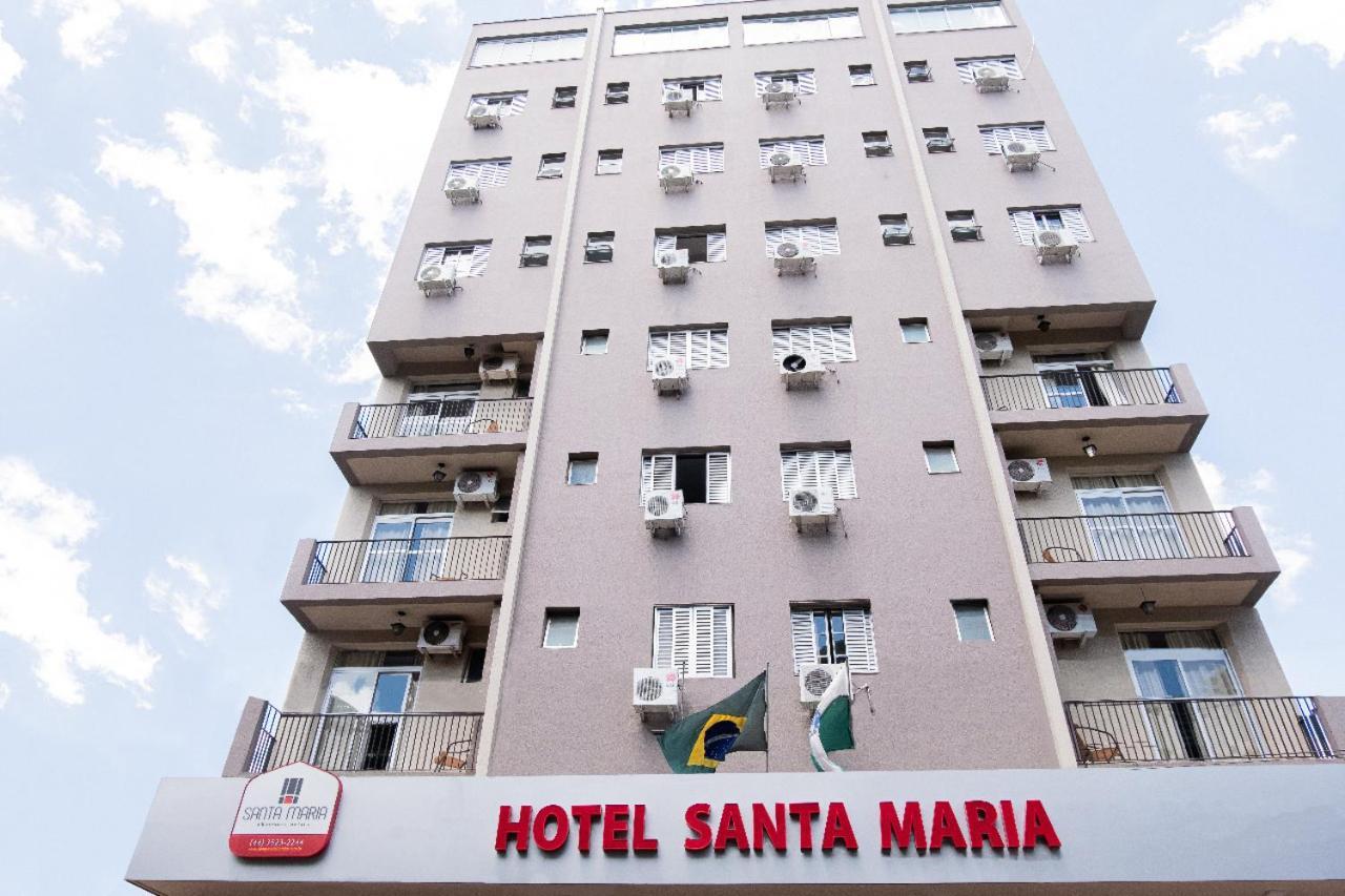 Hotel Santa Maria Campo Mourao Bagian luar foto